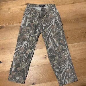 Abercrombie & Fitch Tan Camouflage Pants